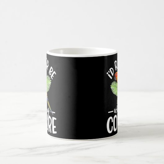 Ich wäre eher mit meinem Conure-Besitzer-Know-how Kaffeetasse (Mittel)