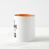 Ich wäre eher mit meinen Hunden Zuhause. Tasse (Zentrum)