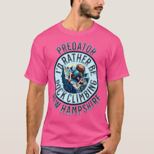 Ich wäre eher Rock Climbing Predator New Hampshire T-Shirt