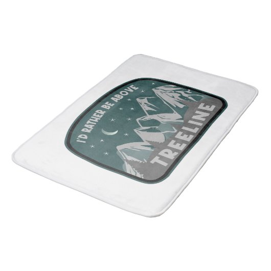 Ich wäre eher über Treeline Badematte (Schrägansicht)