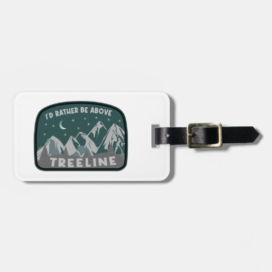 Ich wäre eher über Treeline Gepäckanhänger (Vorderseite horizontal)