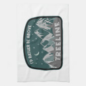 Ich wäre eher über Treeline Geschirrtuch (Vertikal)