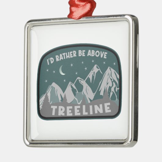 Ich wäre eher über Treeline Ornament Aus Metall (Links)