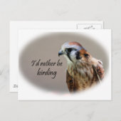 Ich wäre eher Vogelbeobachtung Postkarte (Vorne/Hinten)