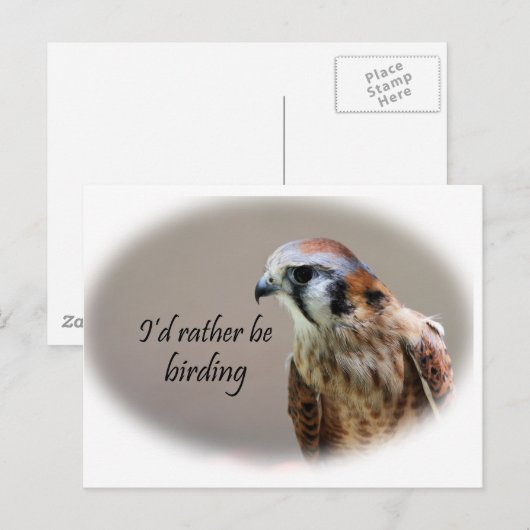 Ich wäre eher Vogelbeobachtung Postkarte (Vorne/Hinten)