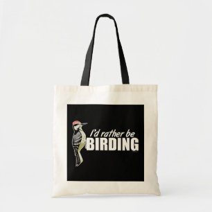 Ich wäre eher Vogelbeobachtung Tragetasche