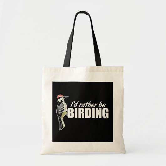 Ich wäre eher Vogelbeobachtung Tragetasche (Vorne)