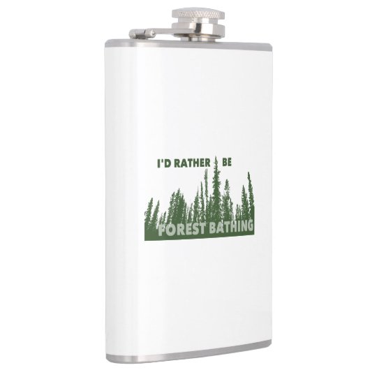 Ich wäre eher Waldbaden. Flachmann (Rechts)