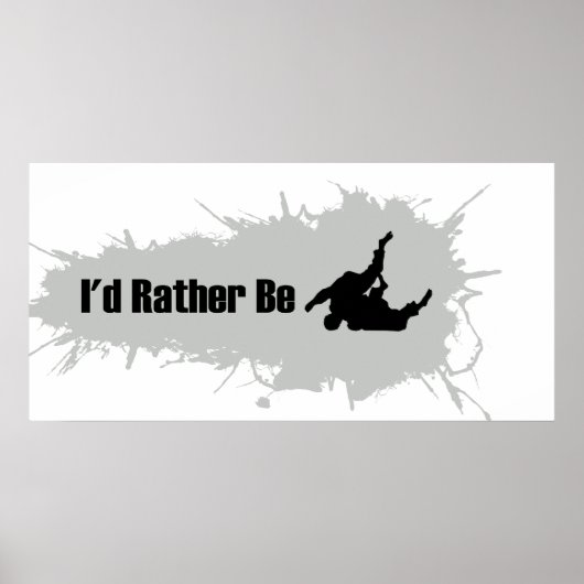 Ich wäre eher Wrestling Poster (Vorne)