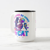 Ich wäre eher Zuhause... Zweifarbige Tasse (Vorderseite Links)