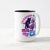 Ich wäre eher Zuhause... Zweifarbige Tasse (VorderseiteRechts)