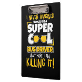 Ich wäre ein superCooler Busfahrer Klemmbrett (Links)