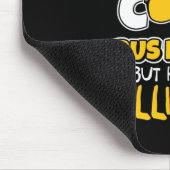 Ich wäre ein superCooler Busfahrer Mousepad (Ecke)