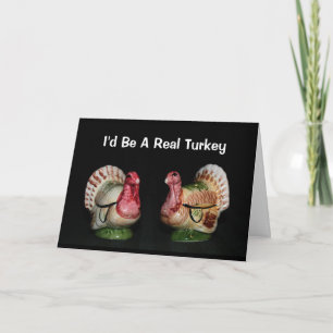 Ich wäre eine echte Türkei! Geburtskarte Karte