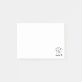 Ich wäre lieber am Strand Post-it Klebezettel