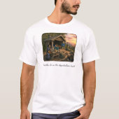 Ich wäre lieber auf der Appalachian Trail tshirt (Vorderseite)