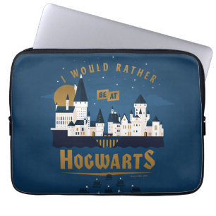 Ich wäre lieber auf der HOGWARTS™-Abstraktbootfahr Laptopschutzhülle