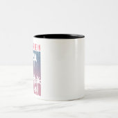 Ich wäre lieber auf Ibiza Zweifarbige Tasse (Mittel)