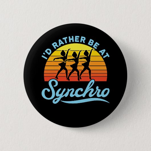 Ich wäre lieber beim Synchro-Synchron-Eislauf Button (Vorderseite)