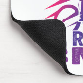 Ich wäre lieber BMX-Mountainbiking-MTB-Fahrer Mousepad (Ecke)