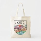 Ich wäre lieber draußen tragetasche (Vorne)