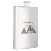 Ich wäre lieber im Berg Bryce Canyon Flachmann (Rechts)