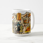 Ich wäre lieber im MUSEUM Kaffeetasse (VorderseiteRechts)