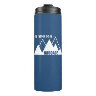 Ich wäre lieber in Cascade Idaho Mountain Thermosbecher