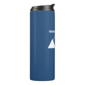 Ich wäre lieber in Cascade Idaho Mountain Thermosbecher (Nach links gedreht)
