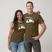 Ich wäre lieber in Cave Junction Oregon Mountain T-Shirt (Unisex)