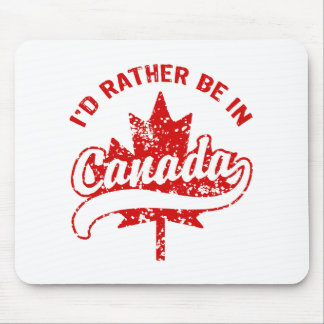 Ich wäre lieber in Kanada Mousepad