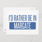 Ich wäre lieber in Margate Postkarte (Vorne/Hinten)