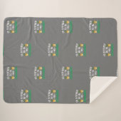 Ich wäre lieber in meinem Garten Sherpadecke (Vorderseite (Horizontal))