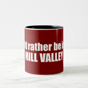 Ich wäre lieber in Mill Valley, Kalifornien Zweifarbige Tasse