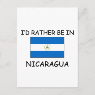 Ich wäre lieber in Nicaragua Postkarte