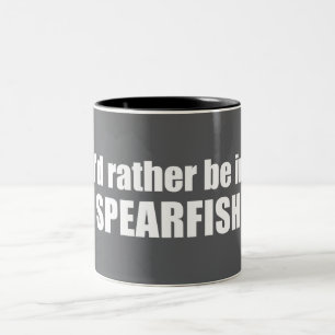 Ich wäre lieber in Spearfish South Dakota Zweifarbige Tasse