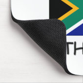Ich wäre lieber in Südafrika Mousepad (Ecke)