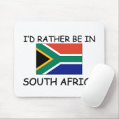 Ich wäre lieber in Südafrika Mousepad (Mit Mouse)