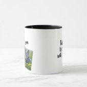 Ich wäre lieber zu Hause mit meinen Katzen Tasse (Zentrum)