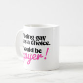 Ich wäre schwul kaffeetasse (Vorderseite Links)