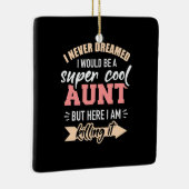 Ich wäre sehr Cool Keramikornament (Rechts)