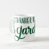 ICH WÄRE STATT IM GARTEN KAFFEETASSE (Vorderseite Links)