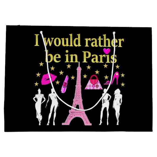 ICH WÄRE STATT IN PARIS GROßE GESCHENKTÜTE (Rückseite)