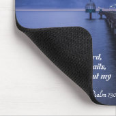Ich warte auf das Pad der Lord Ocean Bridge Mouse Mousepad (Ecke)