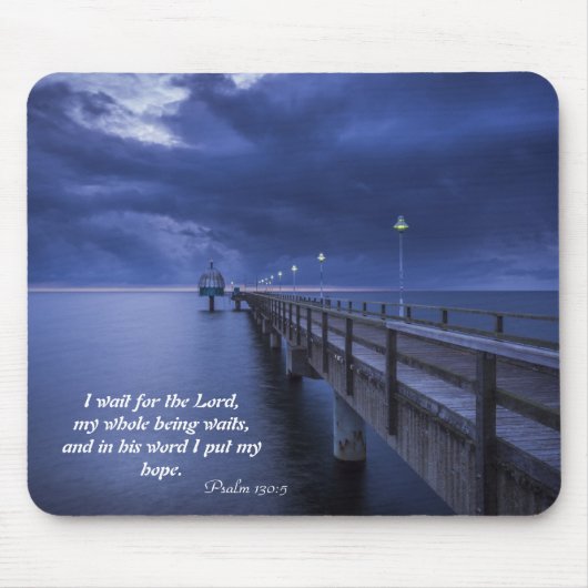 Ich warte auf das Pad der Lord Ocean Bridge Mouse Mousepad (Vorne)