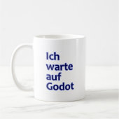 Ich warte auf Godot Kaffeetasse (Links)