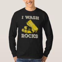 Ich wasche Rocks Gold Panning Miner Panner Gold Mi