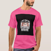 Ich Watching Anime T-Shirt (Vorderseite)