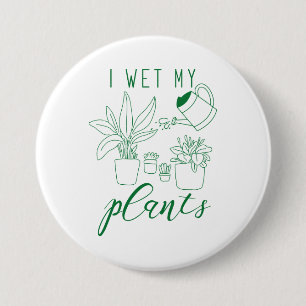 Ich wecke meine Pflanze Button