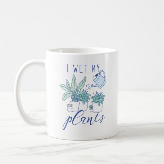 Ich wecke meine Pflanze Kaffeetasse (Links)